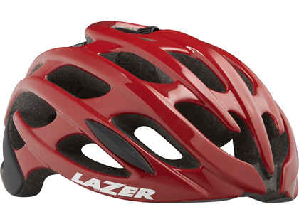 LAZER　BLADE＋ AF（ブレイドプラス アジアンフィット） ＜レッドブラック＞ ロードヘルメット（現品限り） 特価品