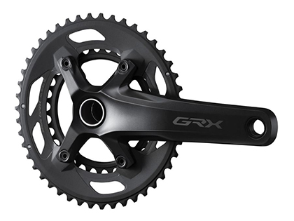 パーツshimano GRX FC-RX600-2 165mm 46×30T 11S