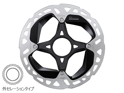 シマノ RT-MT900-S 160mm センターロックDISCローター 外セレーション ...