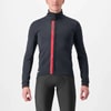 CASTELLI@ENTRATA JACKET@4523508@085 LIGHT BLACK/RED