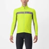 CASTELLI@MORTIROLO 6S JACKET@4522509@383 ELECTRIC LIME/NICKEL GRAY-SILV