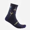 CASTELLI@APERITIVO 15 SOCK@4523533@424 BELGIAN BLUE